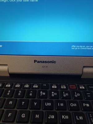 Panasonic CF-19 Toughbook Rugged Windows XP MS Office Serial