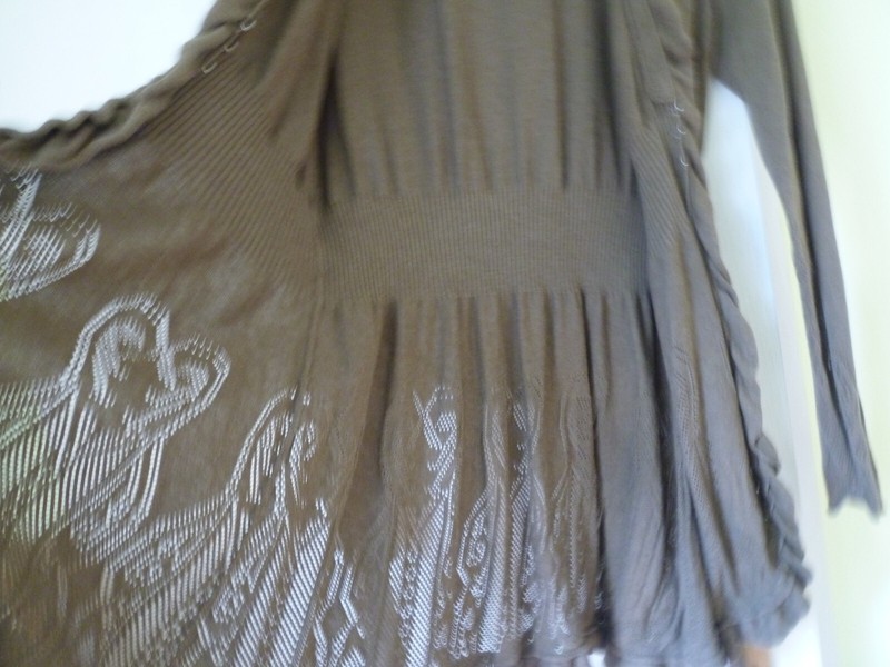 âLinea Tesiniâ Strick Jacke Gr. 40 Khaki