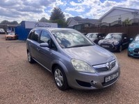 2008 Vauxhall Zafira 1.6 Breeze MPV 5dr Petrol Manual Euro 4 (105 ps) MPV Petrol