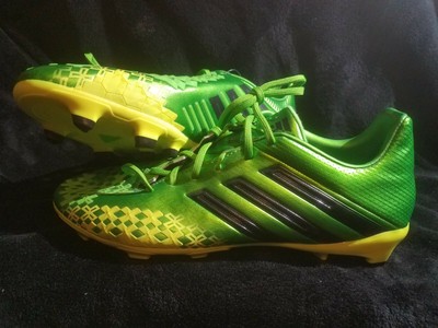 lime green adidas predators