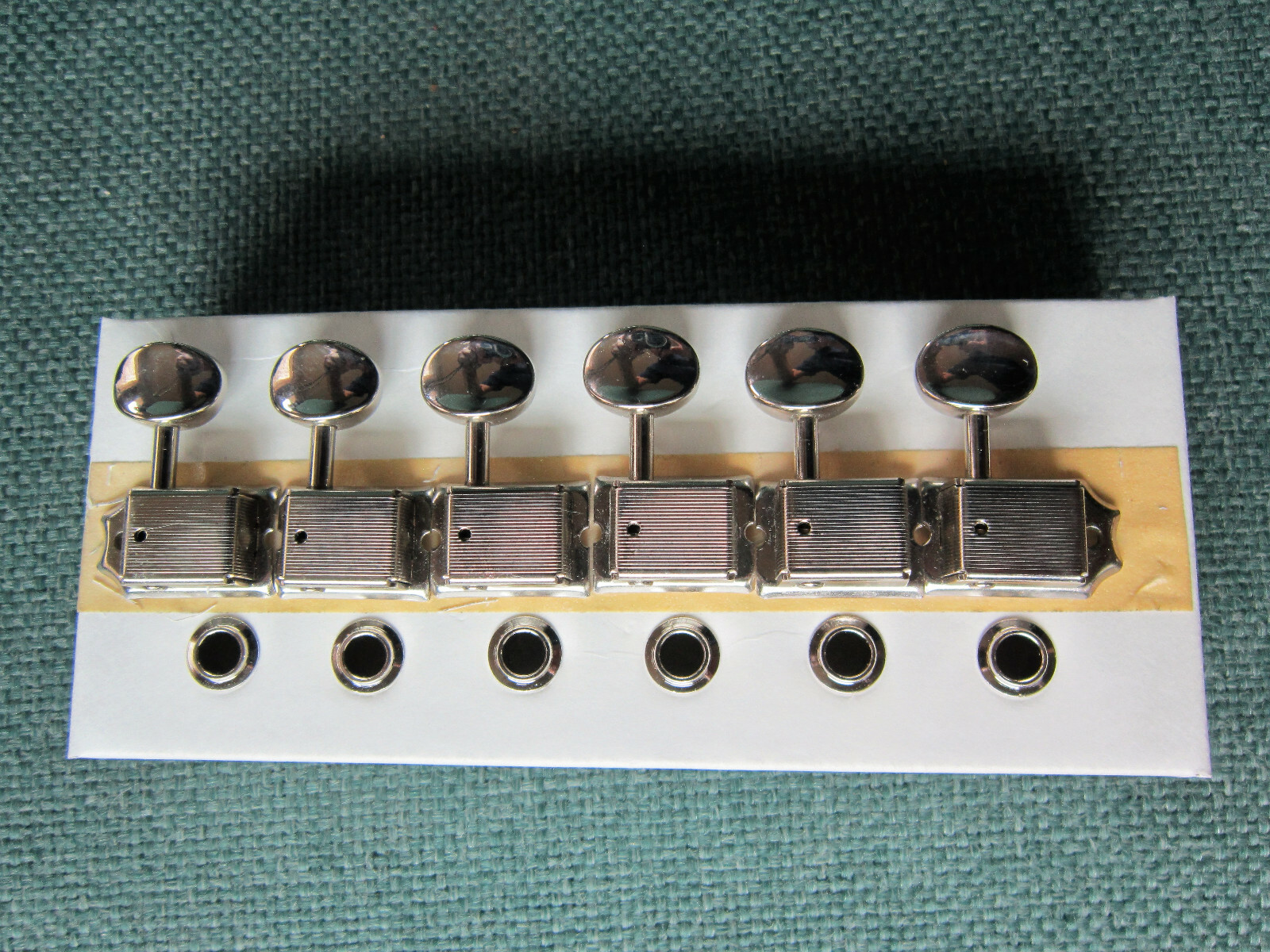 Quality Nickle Tuners for Fender Stratocaster Telecaster Split Shaft 6 inline