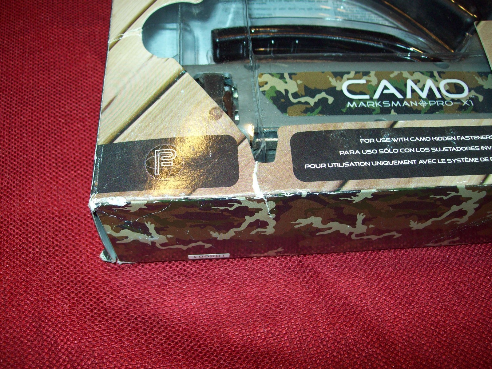 CAMO Marksman Tool Lumber Hardwood Pro-X1 Heavy Duty Tool Narrow Gap Wood Decks