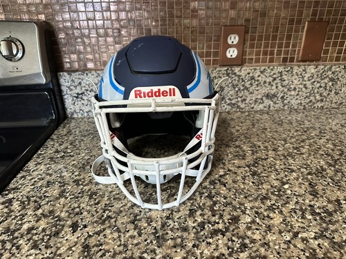 Riddell Speed FLEX Football Helmet Matte Navy Blue Facemask