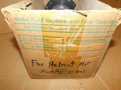 Bullard 41-AF Replacement Filter Cartridge New