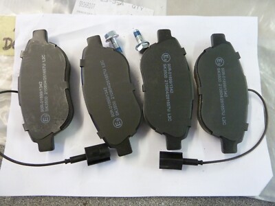 GENUINE EUROREPAR FIAT QUBO,DOBLO,PUNTO EVO SET OF NEW FRONT DISC BRAKE PADS