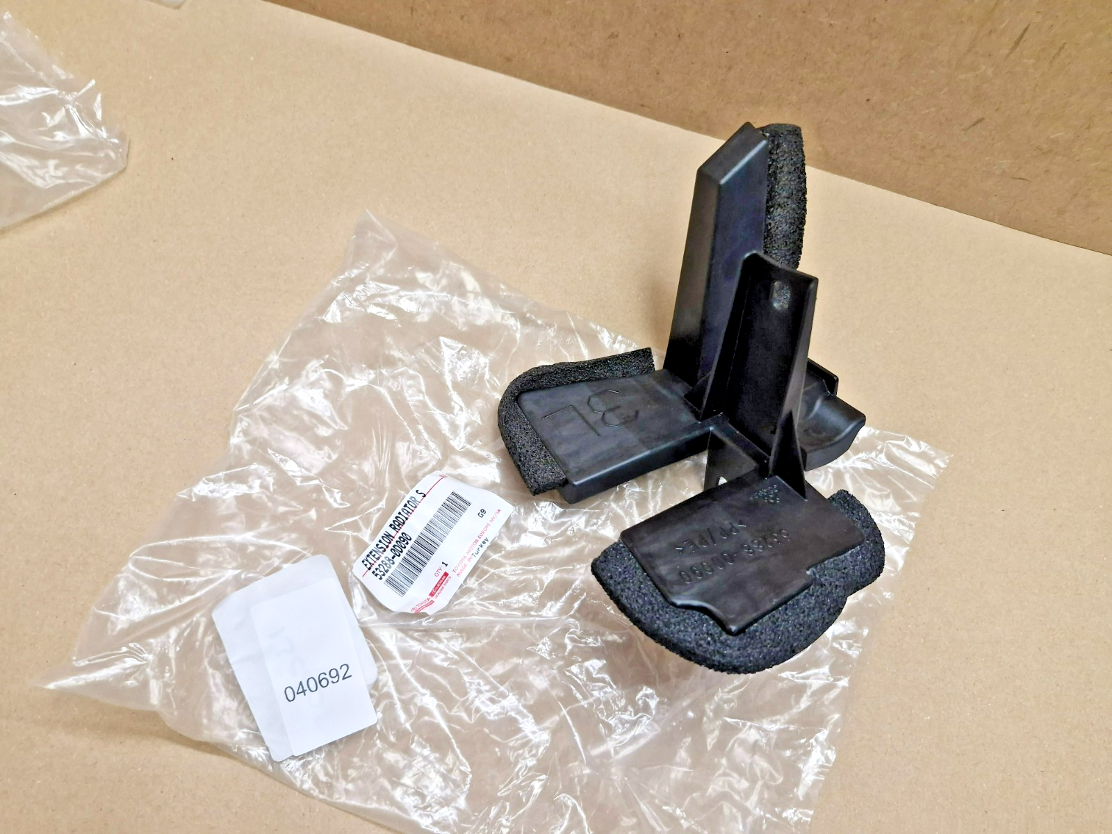 Toyota Yaris Front Left Radiator Support Extension 532880D090 2012-2014 Genuine