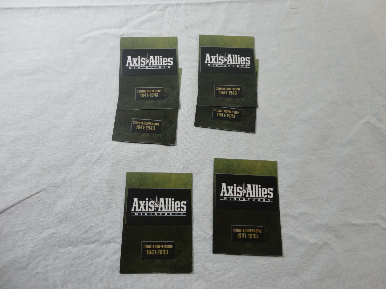 Axis & Allies Land US cards no ships -  lot