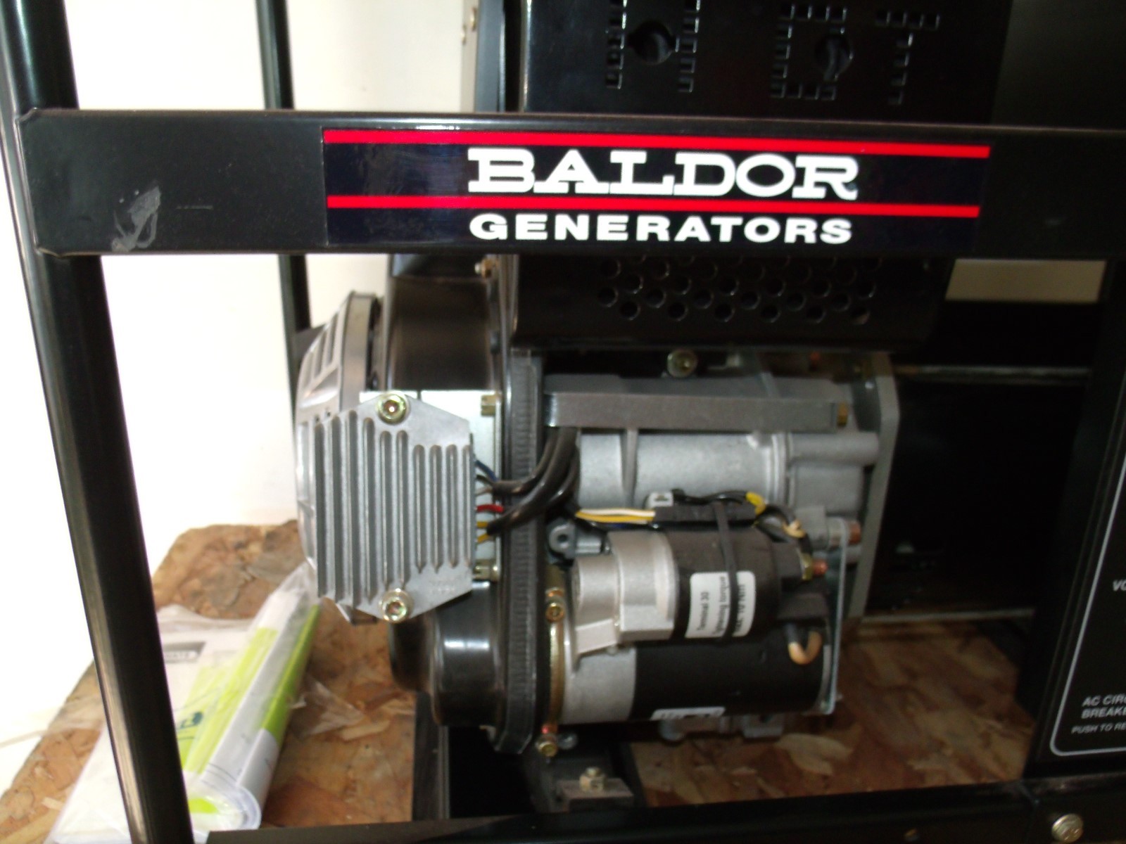 Baldor 6KW Diesel Generator