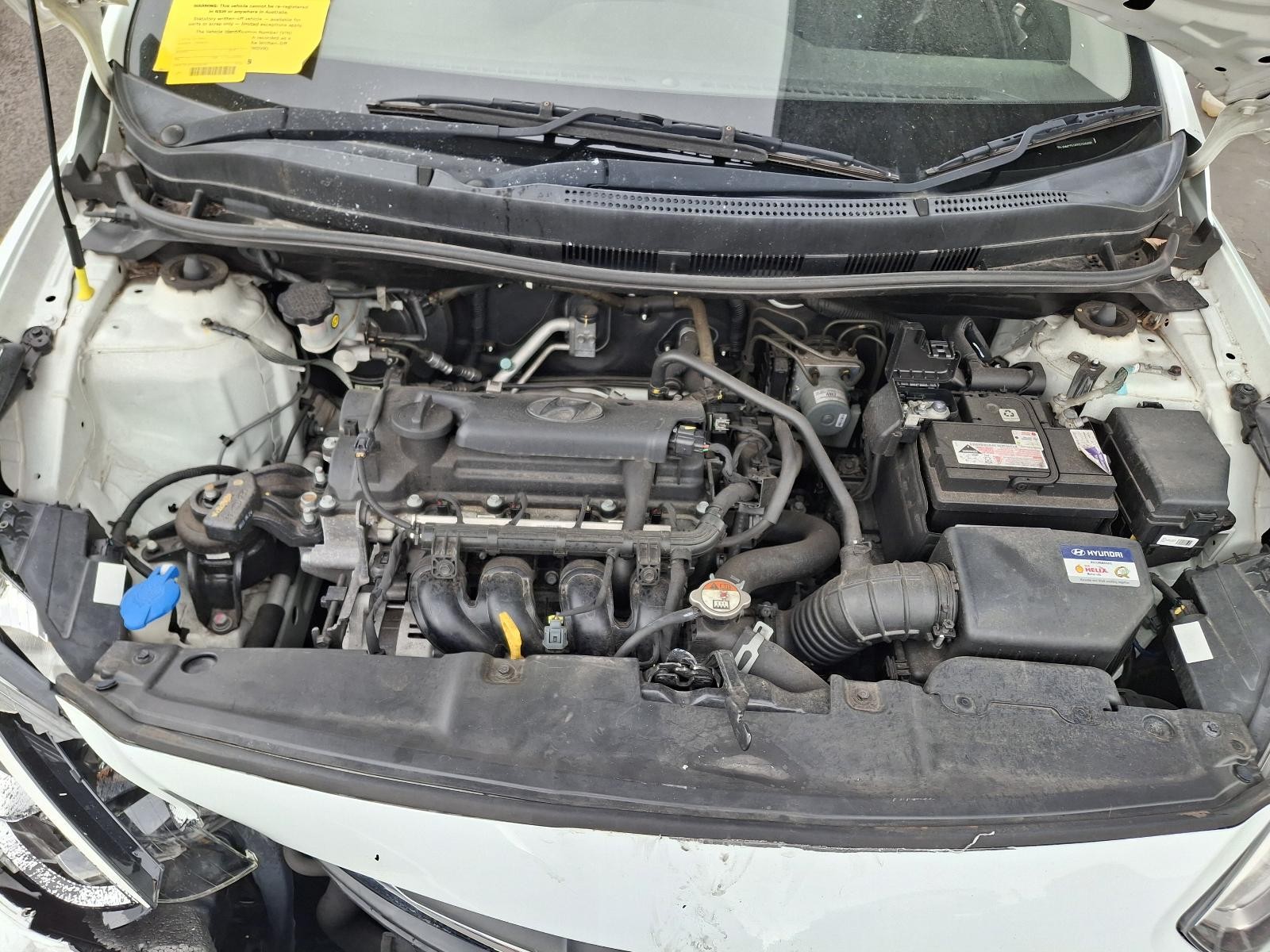 2015 Hyundai Accent 2011-2019 RIGHT REAR WND REG/MOTOR DOOR REG &amp; MOTOR ASSY RB image 6