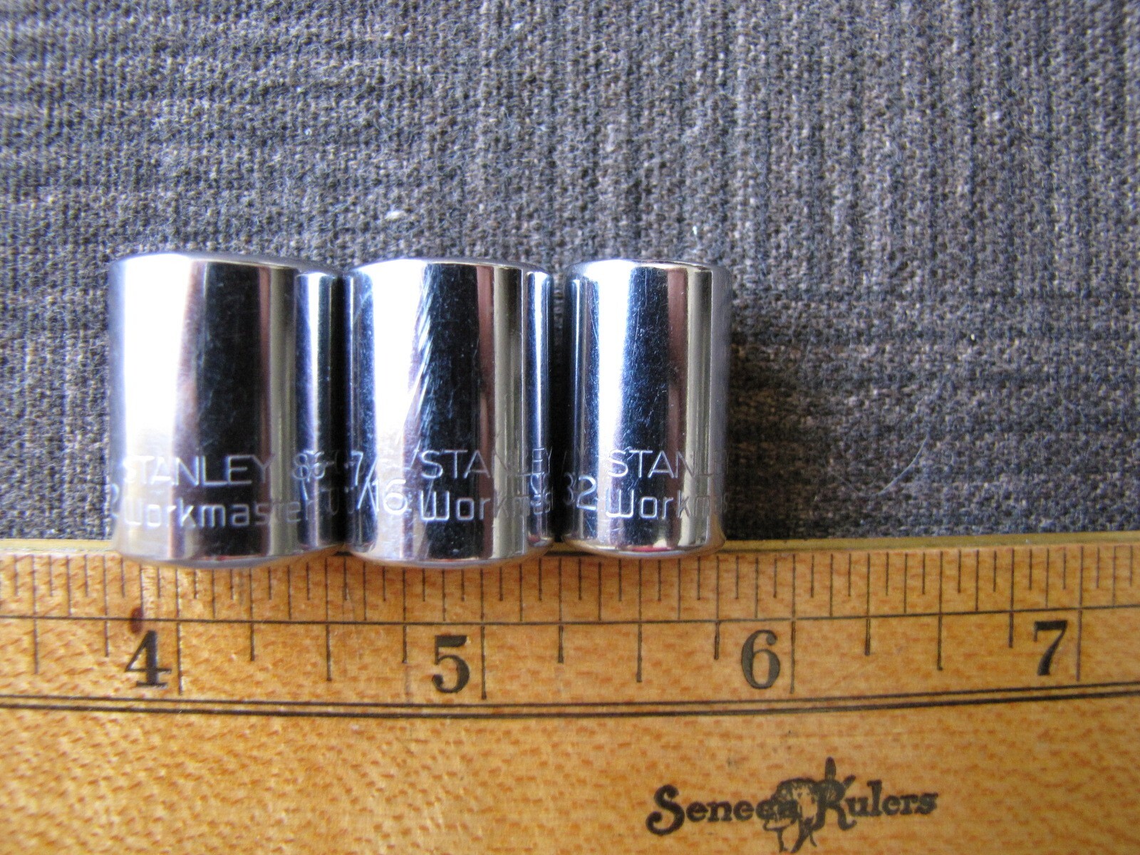 STANLEY Sockets 6pt 1/4