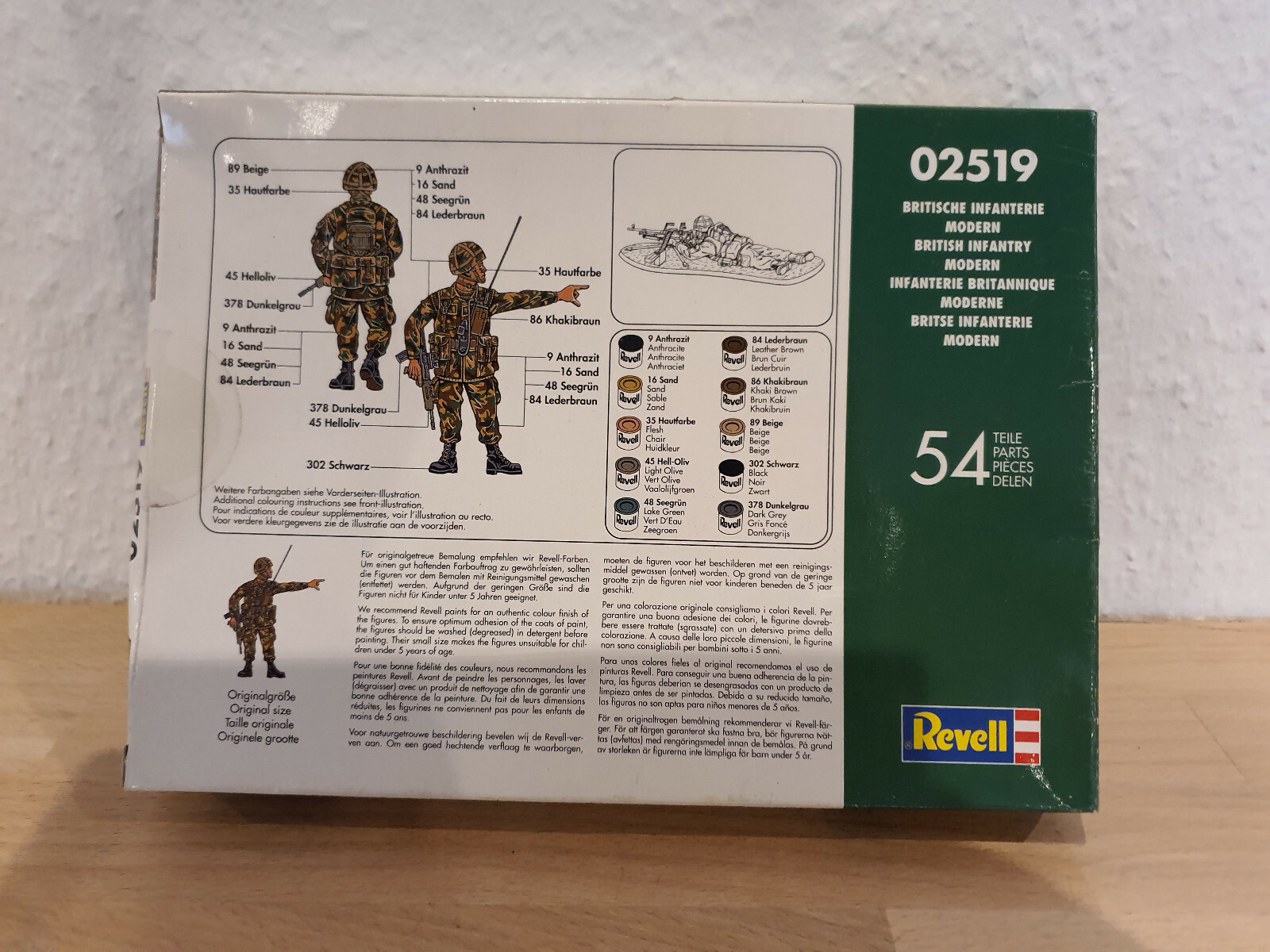 172 Revell Britische Infanterie modern