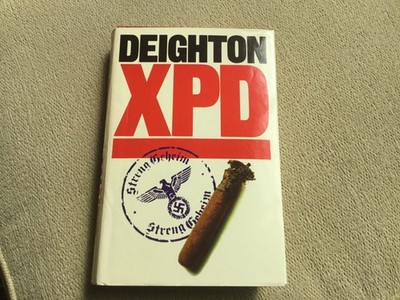 XPD..BY LEN DEIGHTON..FIRST EDITION 1981..VG-F DW,FINE CONDITION BOOK.