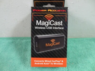 NEW Power Acoustik MAGICAST MC1 Wireless CarPlay / Android Auto USB Interface