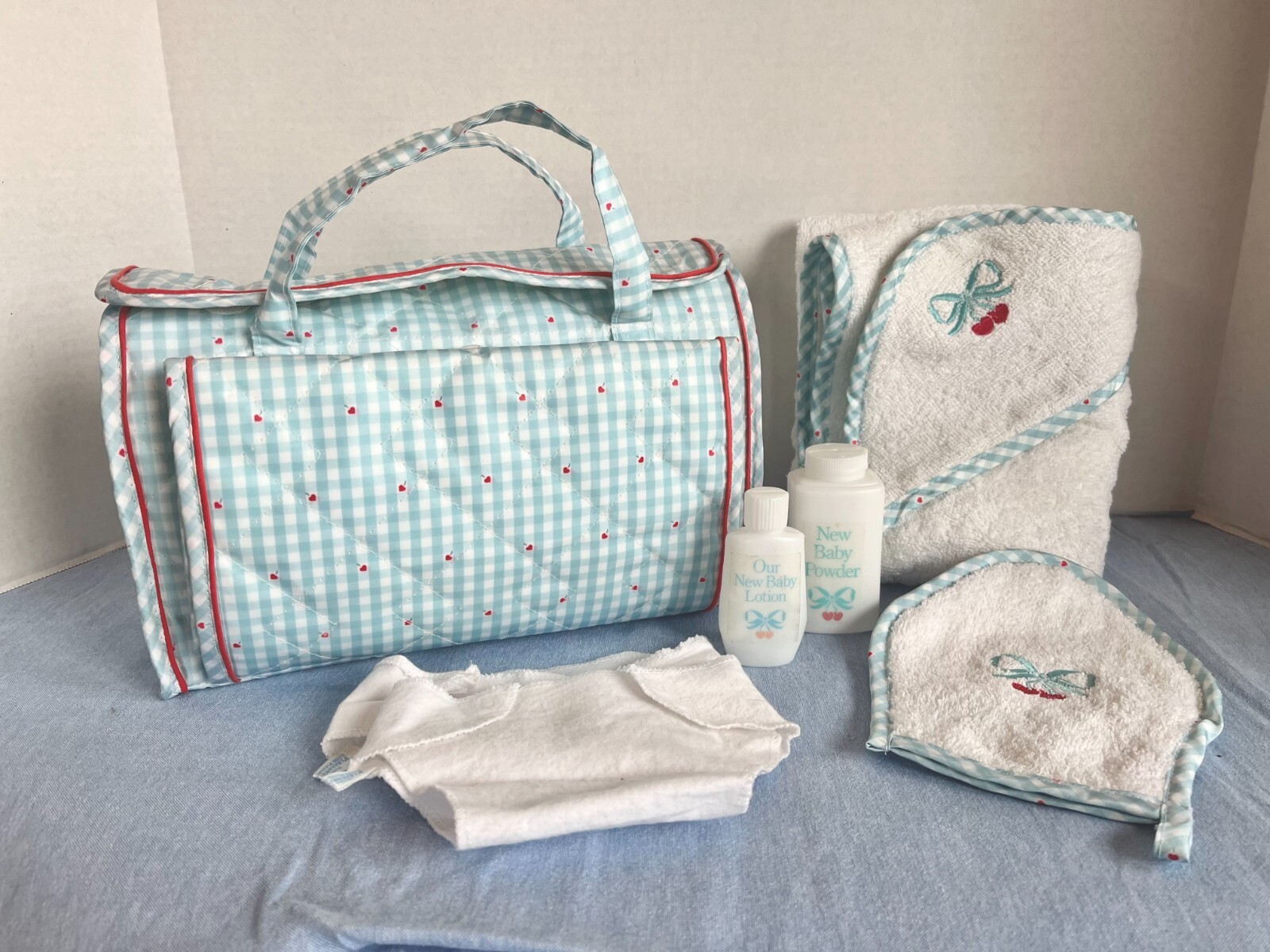 Pleasant Company Our New Baby American Girl Doll Diaper Bag Accessories