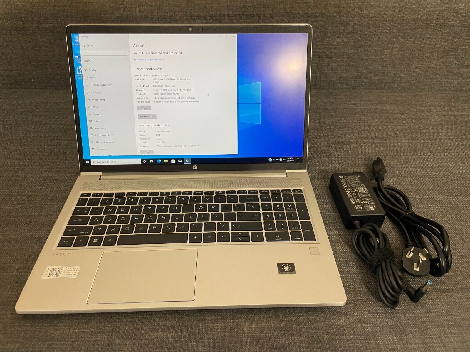 Used HP ProBook 455 G9 AMD Ryzen 5 5625U 16/512GB 15.6 Used HP ProBook 455 G9 AMD Ryzen 5 5625U 16/512GB 15.6