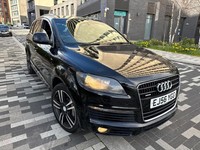 2006 AUDI Q7 3.0 TDI QUATTRO S LINE  TIPTRONIC AUTO DIESEL  7 SEATER 5dr BLACK