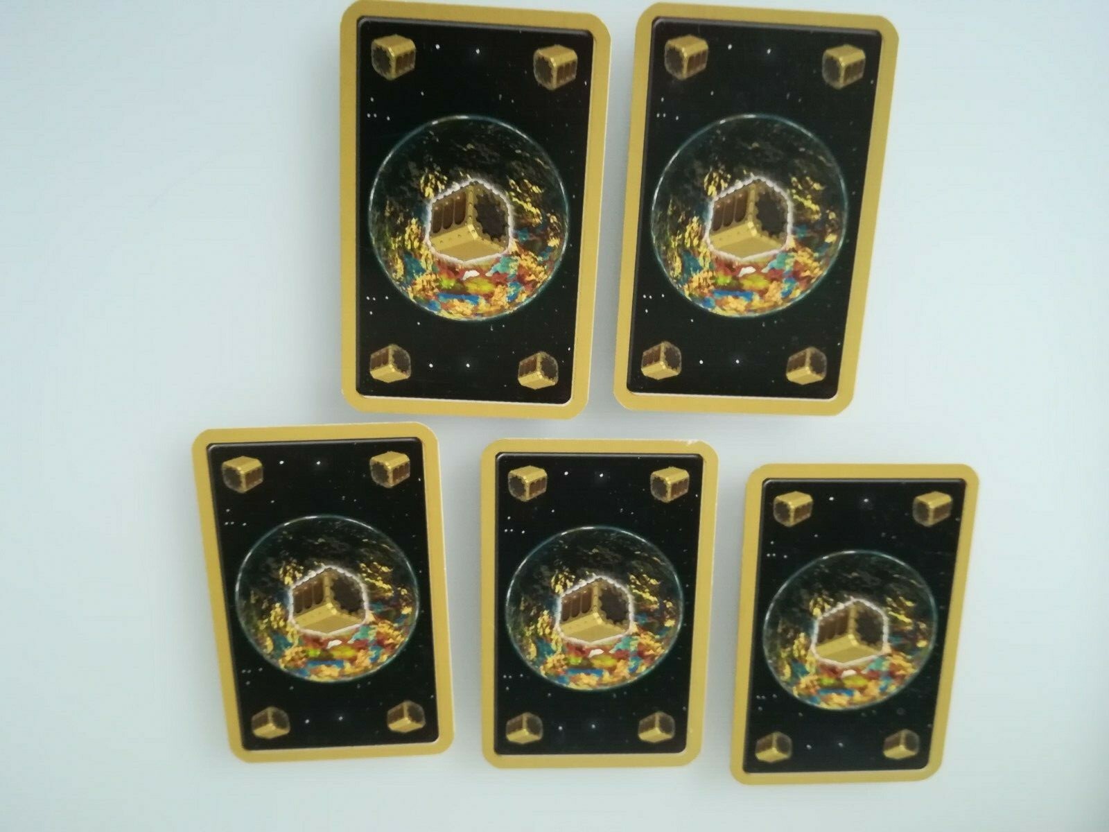 " 5 Rohstoffkarten Handelsware " - Die Sternenfahrer von Catan - Ersatzteile