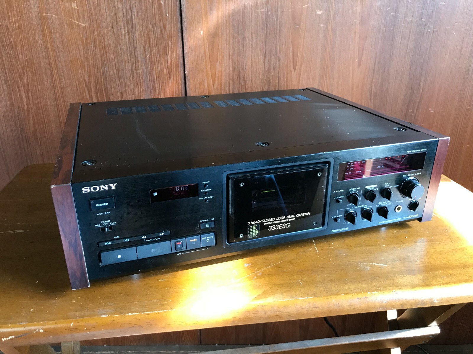 Sony TC-K333ESG Stereo Cassette Deck FULL SERVICED & Sony TC-K333ESG Stereo Cassette Deck FULL SERVICED &