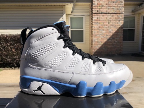 2010 AIR JORDAN IX 9 RETRO POWDER BLUE sz 11 UNIVERSIT | eBay