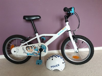 BTWIN Kids Bike inuit 100 And Helmet