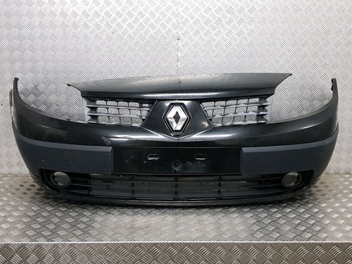 Pare-choc Avant à Peindre Pour Renault Scénic 2 Phase 1 (2003-2006) - Avec Trous Anti-brouillards
