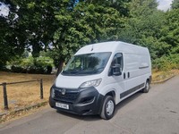 2023 Vauxhall Movano 2.2 Turbo D 140ps H2 Van Prime air con  PANEL VAN Diesel Ma