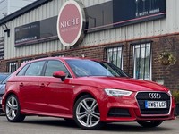 2018 Audi A3 1.6 TDI S line Sportback Euro 6 (s/s) 5dr HATCHBACK Diesel Manual