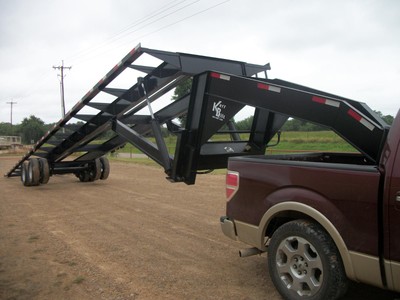 40' Gooseneck Shipping Container Trailer