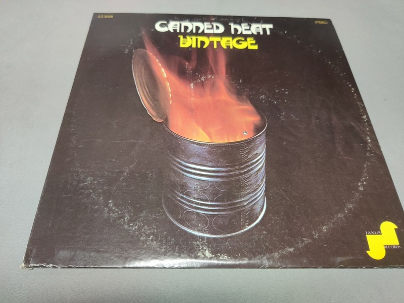 Canned Heat Vintage Vinyl Record Janus