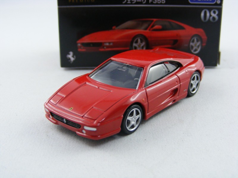 '94 Ferrari F355 In Rot, Takara Tomy Tomica Premium #08, 1/62