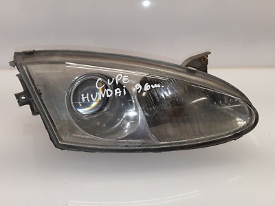 【中古】 Hedkandi 2017 HYUNDAI COUPE 1996 LHD FRONT RIGHT SIDE HEADLIGHT LAMP LIGHT