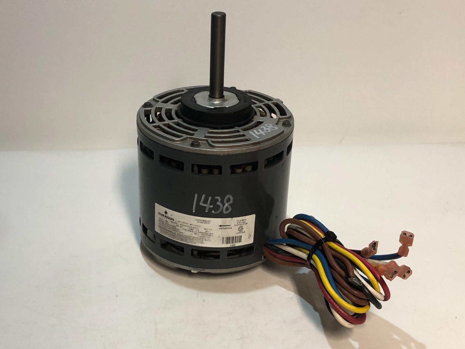 Emerson K55HXDJR-6910 Blower Motor 21D340085P02 115 V 1/2 HP