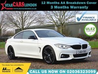 2014 BMW 4 Series 2.0 420i M Sport Auto Euro 6 (s/s) 2dr COUPE Petrol Automatic