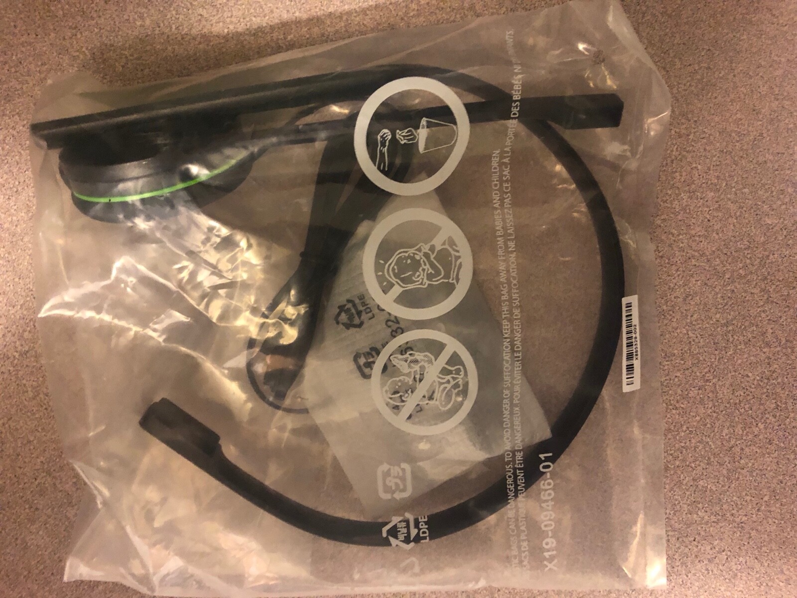 New OEM XBOX One Chat Headset X19-09466-01