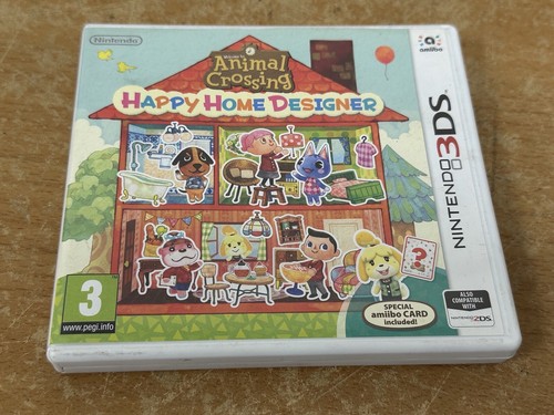 Animal Crossing Happy Home Designer Nintendo 3DS Cartridge Game Only