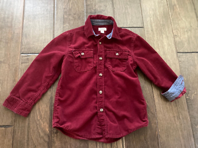 toddler boy burgundy shirt