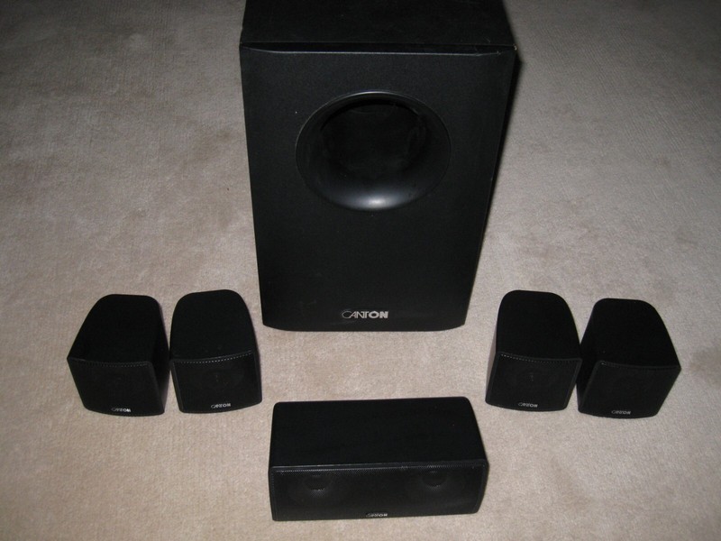 Canton Set Subwoofer M230 + 5 Lautsprecher