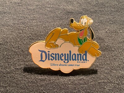 2007 PLUTO PIN DISNEYLAND WHERE DREAMS COME TRUE GET AWAY TODAY TRAVEL PACKAGE