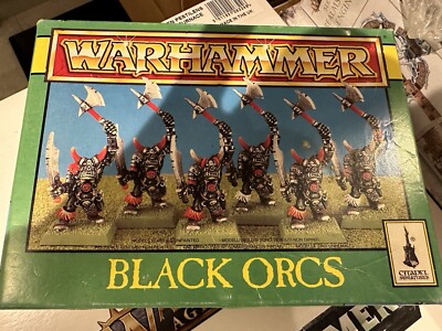 Warhammer Fantasy Black Orcs 2nd Edition (NEW IN BOX)  & Long OOP!!