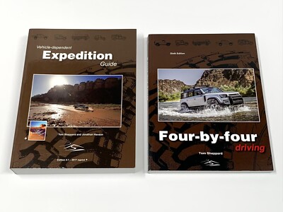 Vehicle-Dependent Expedition Guide Book 4.1 Sheppard & Hanson + 4x4 Driving RARE