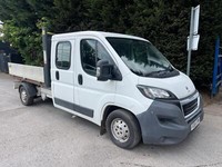PEUGEOT BOXER DOUBLE CAB TIPPER 2014 SPARES OR REPAIR 