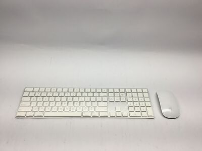 Apple Wireless Keyboard 2 A1843 with Magic Mouse 2 A1657