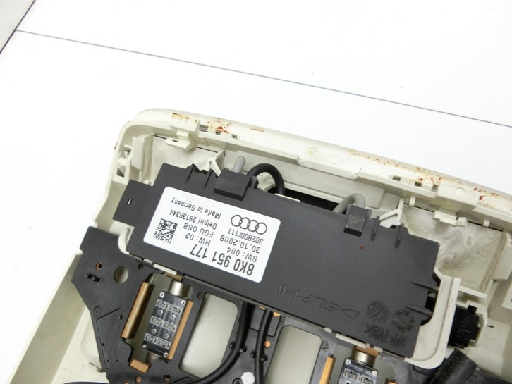 Audi A5 8T 07-12 Innenleuchte Innenraumleuchte mit Brillenfach Audi A5 8T 07-12 04.12.2008 8K0951177 28138344... Vorschau 5