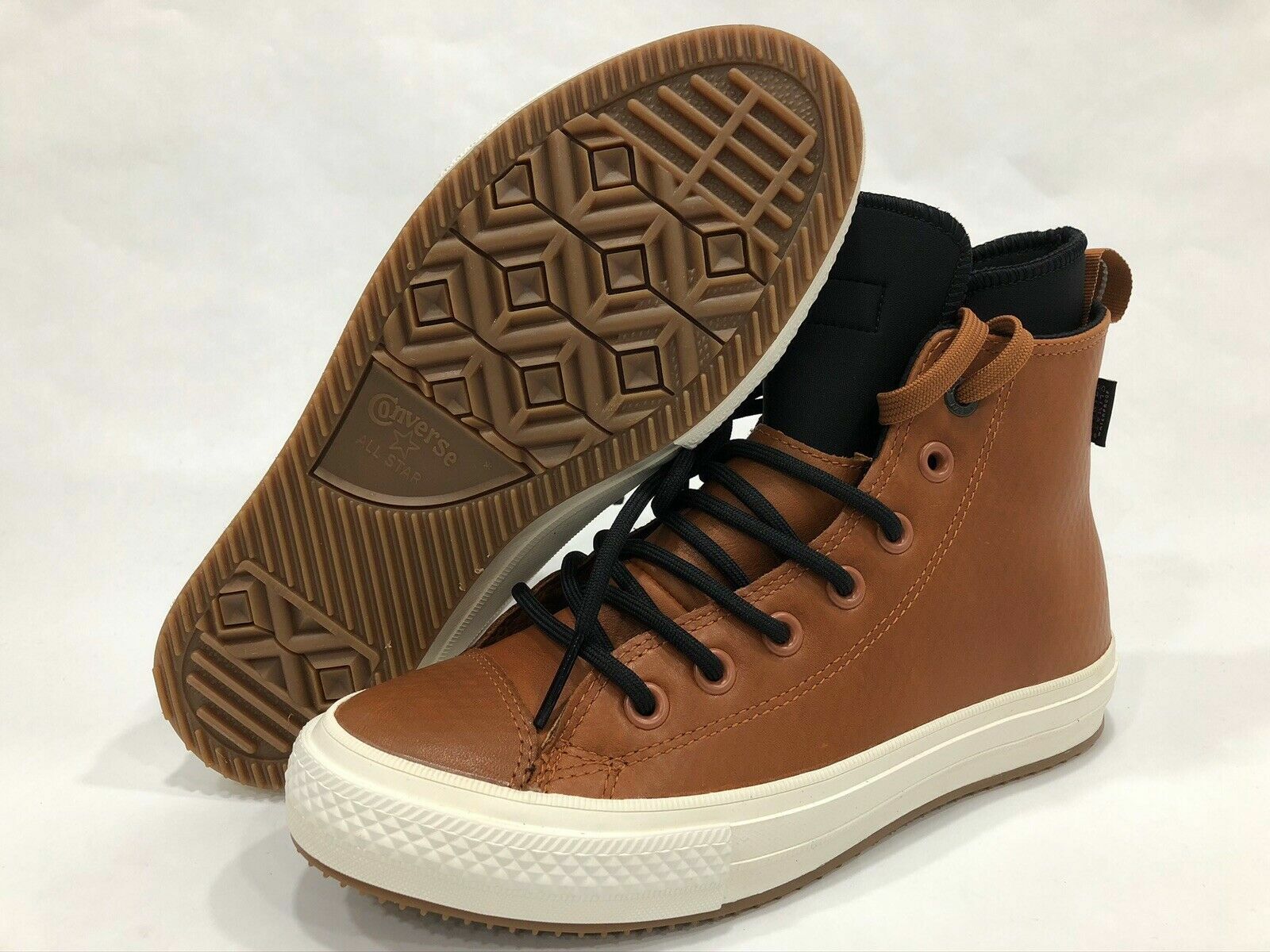 Converse Chuck Taylor Tutti Stella 2 Hi Stivale Marrone/Nero Impermeabile ( | eBay