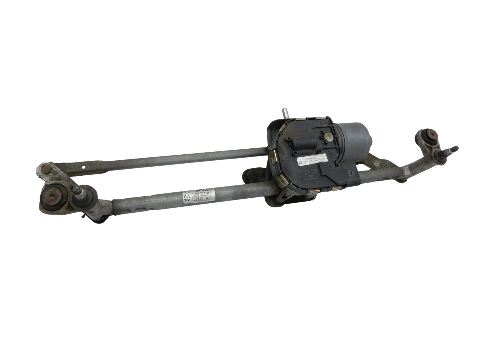 VW Golf 5K 6 VI Variant 08-12 Wischermotor m. Wischergestänge Links Vorne  - Bild 1