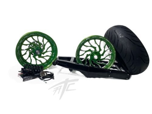 KAWASAKI 240 STEALTH FAT TIRE KIT ILLUSION GREEN HELLIAN KAWASAKI 240 STEALTH FAT TIRE KIT ILLUSION GREEN HELLIAN