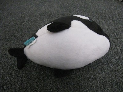 Bellzi Baby Orca Killer Whale Stuffed Animal Plush Toy 10