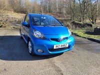 2009 Toyota AYGO 1.0 VVT-i Blue 3dr HATCHBACK Petrol Manual