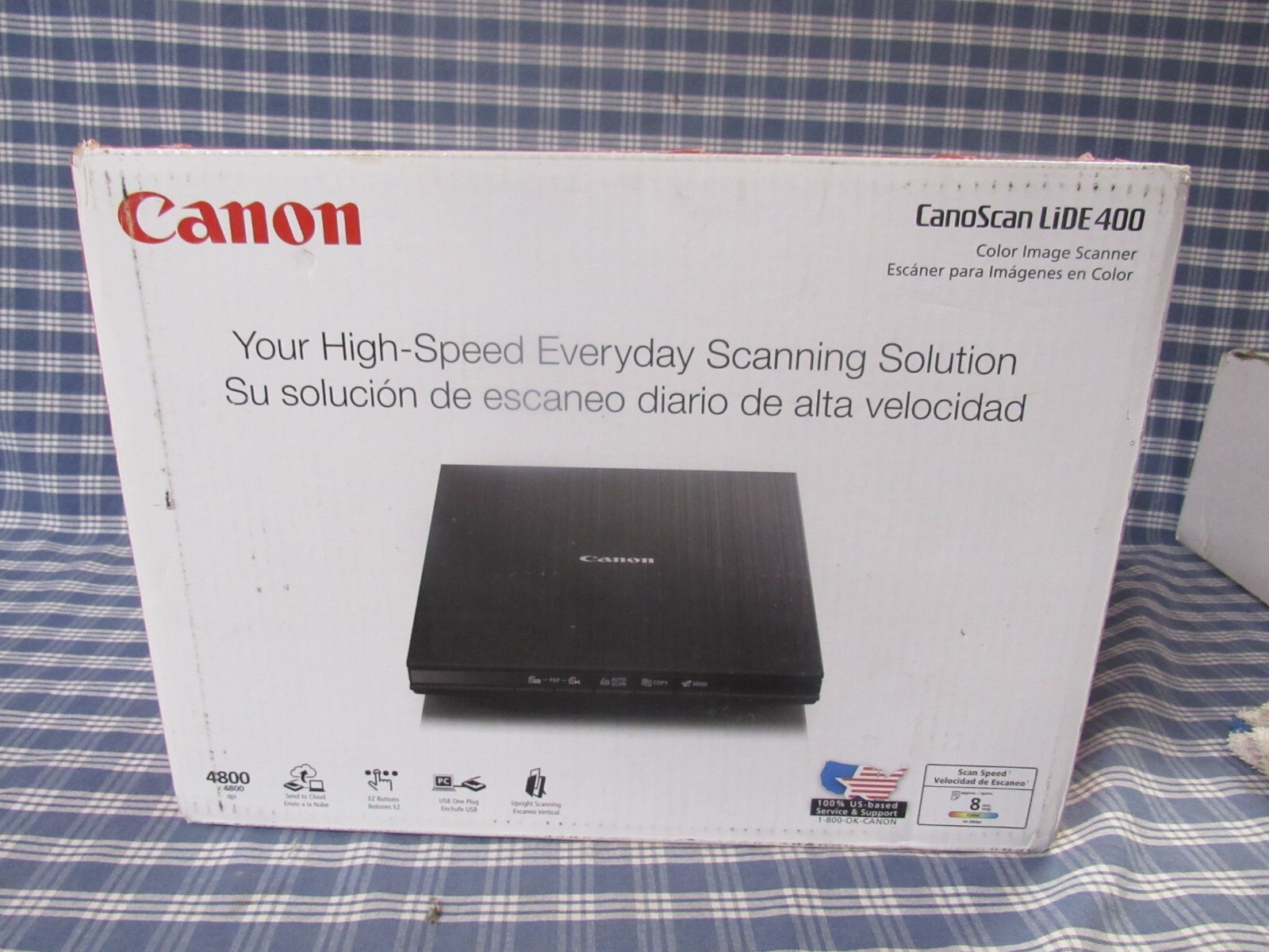 Canon CanoScan LiDE 400 Flatbed Scanner - USB 2.0 (Brand New Canon CanoScan LiDE 400 Flatbed Scanner - USB 2.0 (Brand New