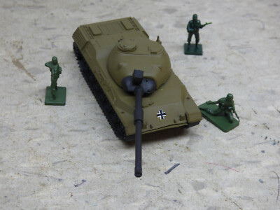 Roco Minitanks Modern German Leopard 40T Tank & Airfix Soldiers Lot#4118B